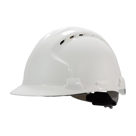 Pip Vented, Type II Hard Hat with HDPE Shell, EPS Impact Liner, Polyester Suspension and Wheel Ratchet 280-AHS150V-10